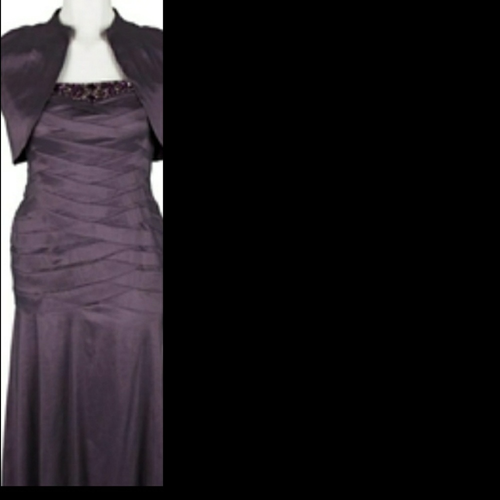 KM Collection 10 Chocolate Bolero Jacket